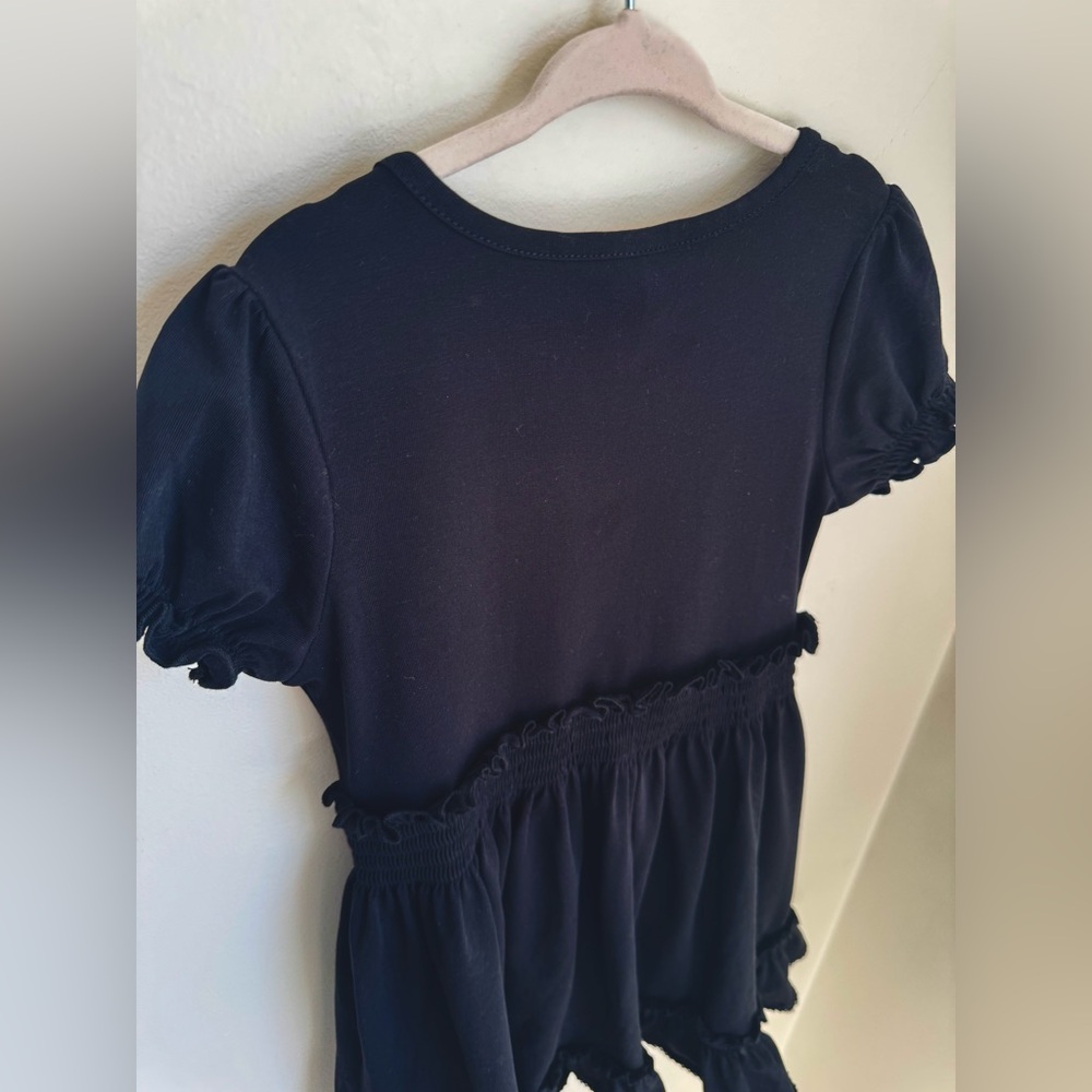 Matilda Jane Perfectly Paired Girls Black Dress Size 6Y - Picture 4 of 5